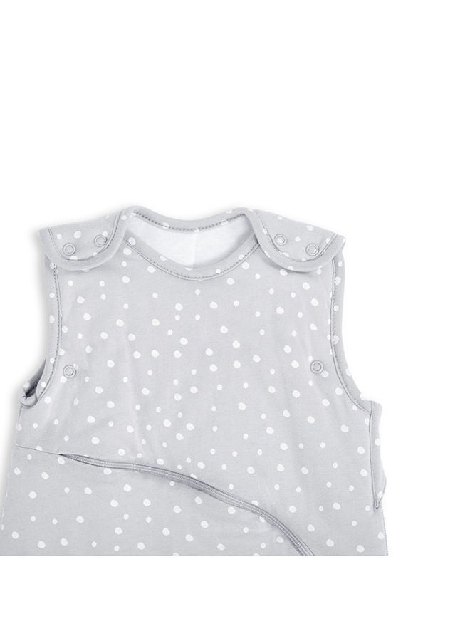 Pouch Sleeping Bag Fir Infant And Baby Clever Nappy Change Zip 100% Cotton For Temperatures If 21 - 23 Celsius Suitable From 0 To 6 Months Colour - White Maximum Baby Length 68 Cm