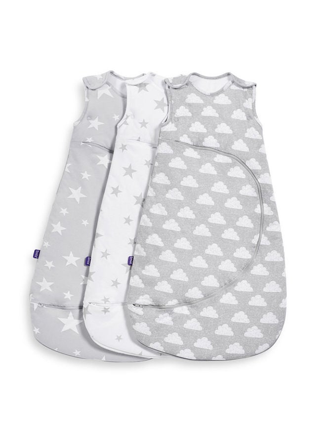 Pouch Baby Sleeping Bag With Zip For Easy Nappy Changing From 0-6 Months, 1.0 Tog