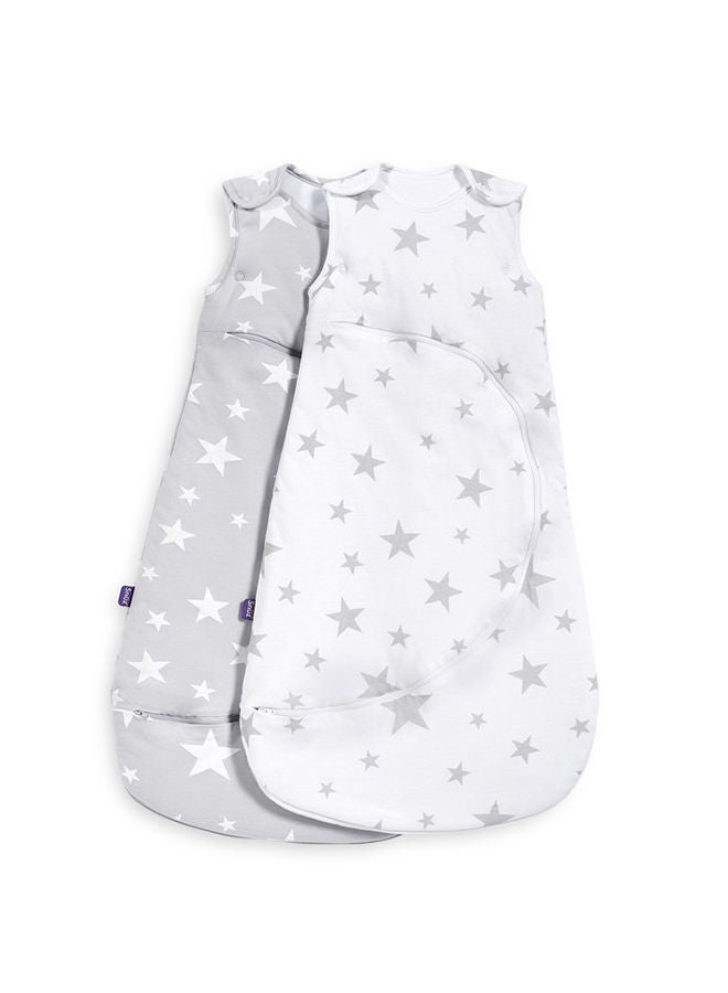 Pouch Baby Sleeping Bag With Zip For Easy Nappy Changing From 6-18 Months, 1.0 Tog