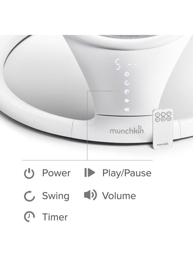 Bluetooth Enabled Lightweight Baby Swing