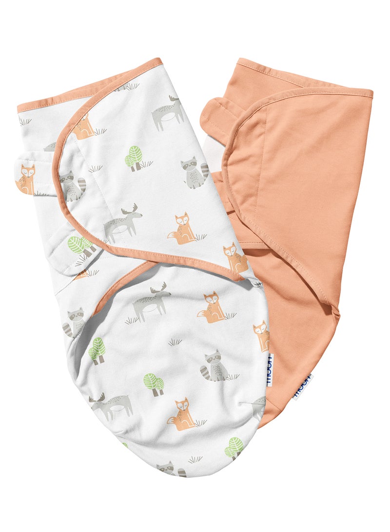 Pack Of 2 Organic Swaddle