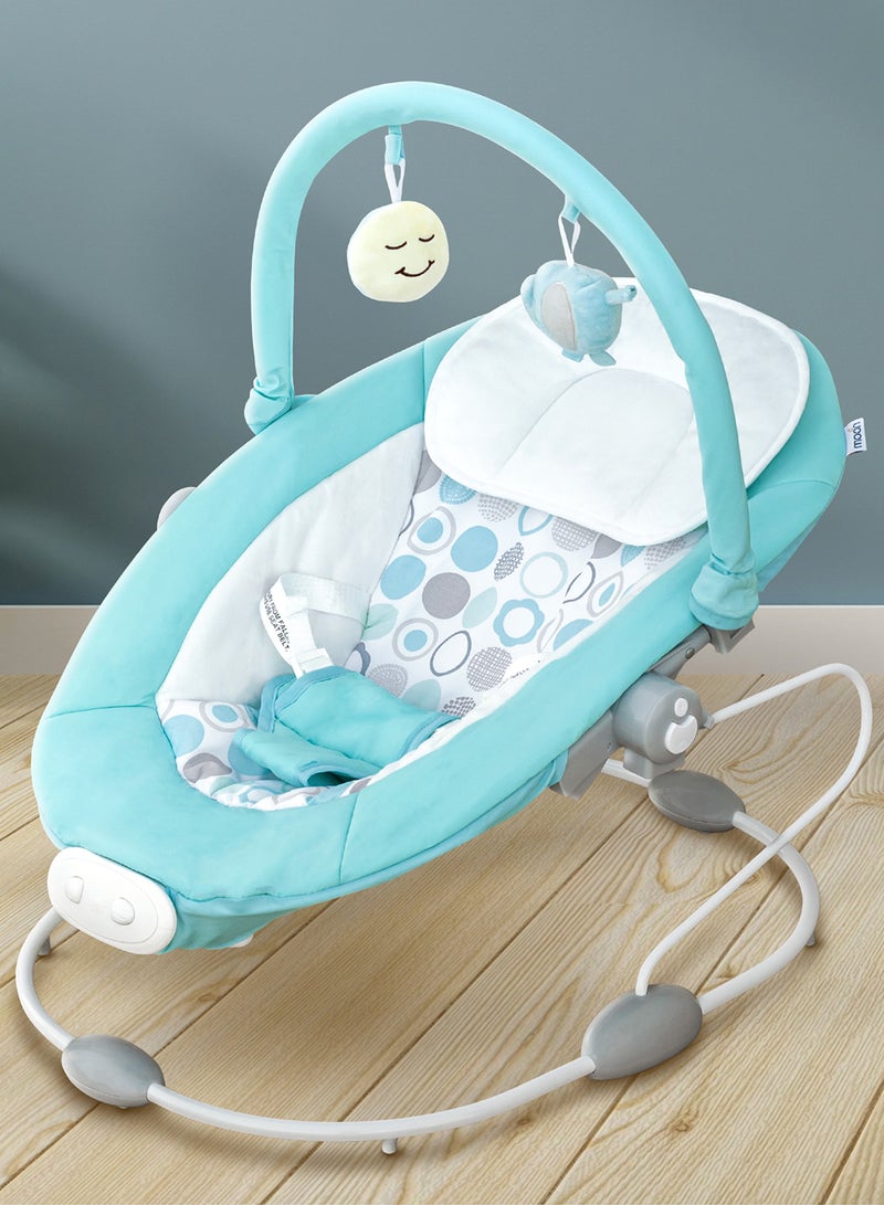 Hopper Baby Bouncer Portable Soothing Seat With Vibration 3+ Months