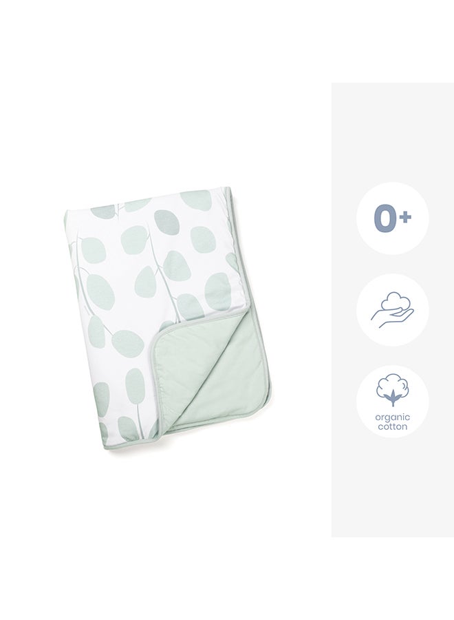 Dream Baby Cuddly Blanket 75 X 100 Cm Soft Organic Cotton Baby Blanket Cuddly Baby Blanket With Soft Fibre Filling For Newborns And Babies Versatile Comforter