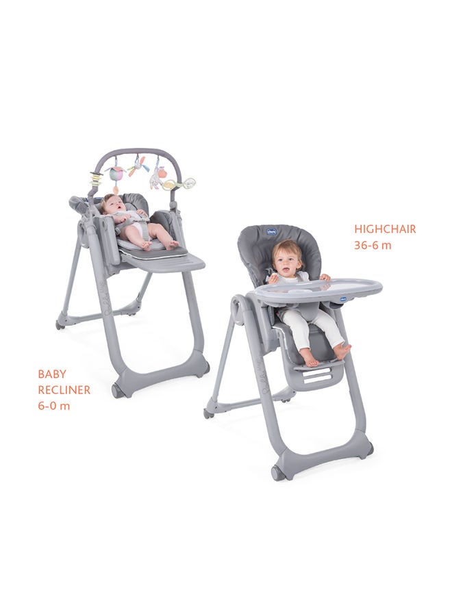 Polly Magic Relax Highchair 0M-3Y, Red Passion