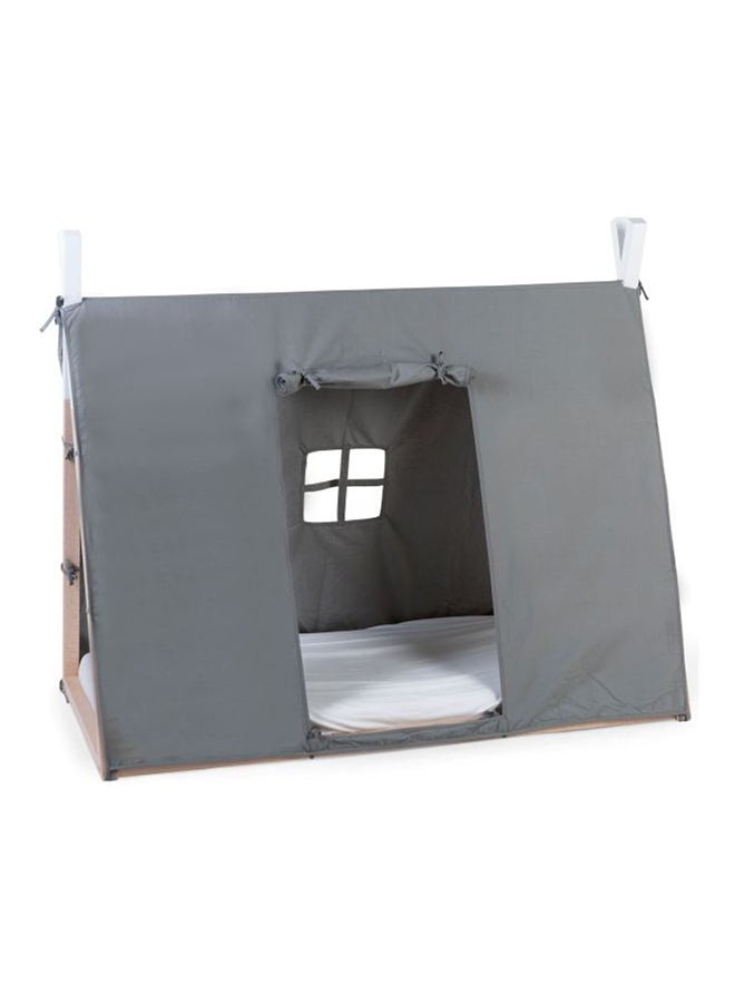 Tipi Bed Frame Cover Coolest Tent For Little Adventures With Handy Windows To Look Outside