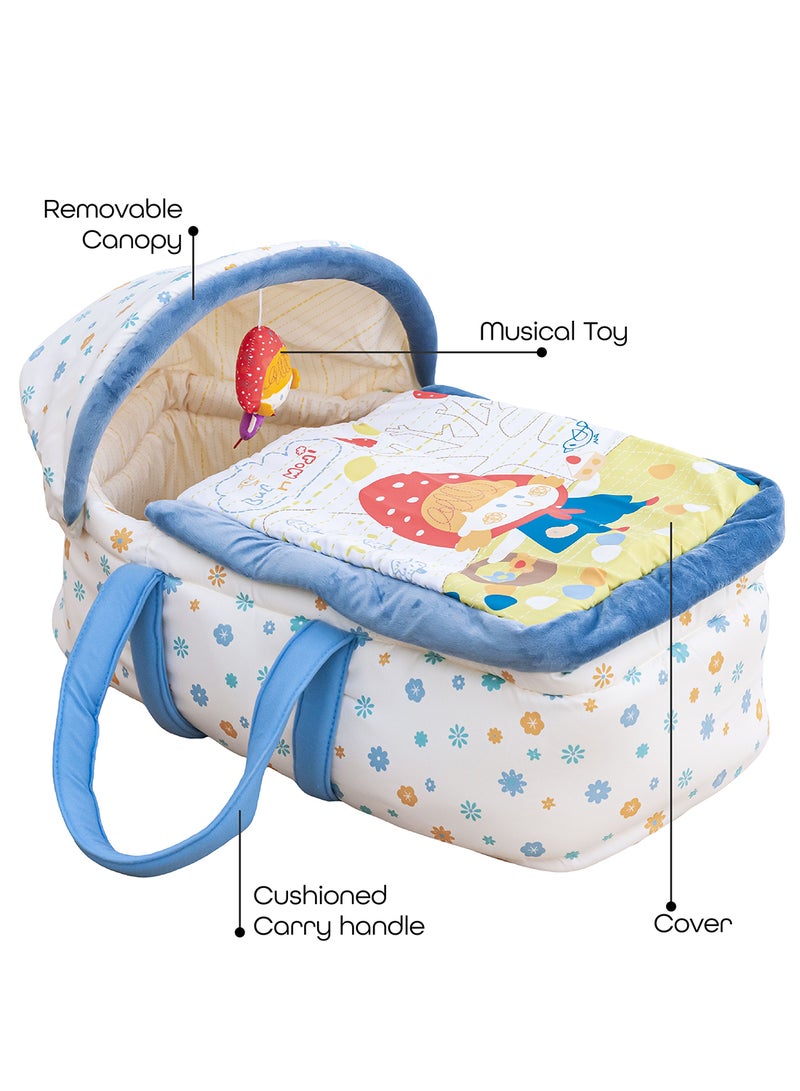 Adjustable Moses Basket - Multicolour