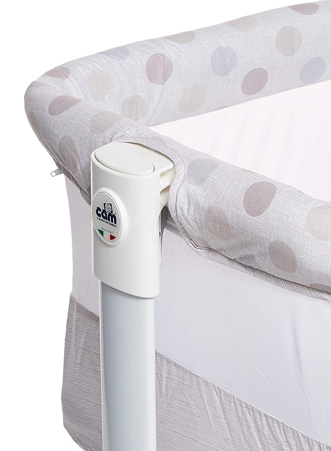 Culla Sempreconte Co Bed Cradle - White/Grey