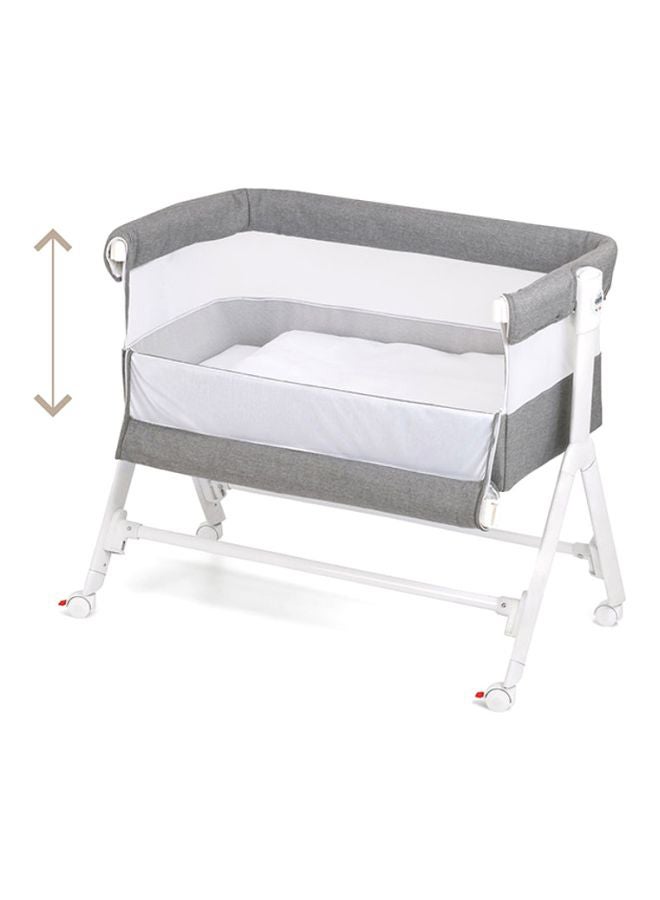 Culla Sempreconte Co Bed Cradle - White/Grey