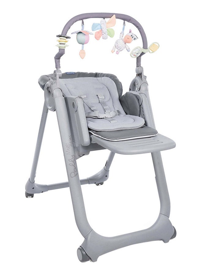 Polly Magic Relax Highchair 0M-3Y, Graphite