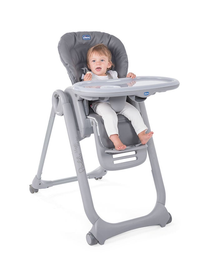 Polly Magic Relax Highchair 0M-3Y, Graphite