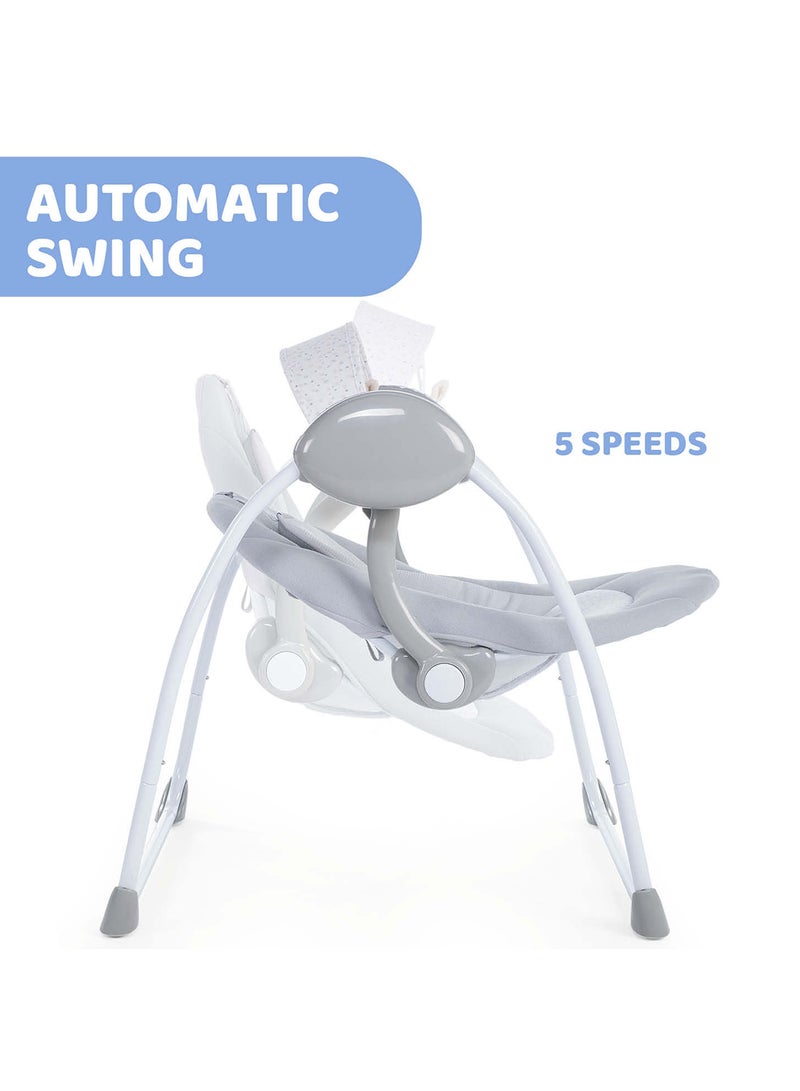 Swing Relax & Play 0-6M, Cool Grey