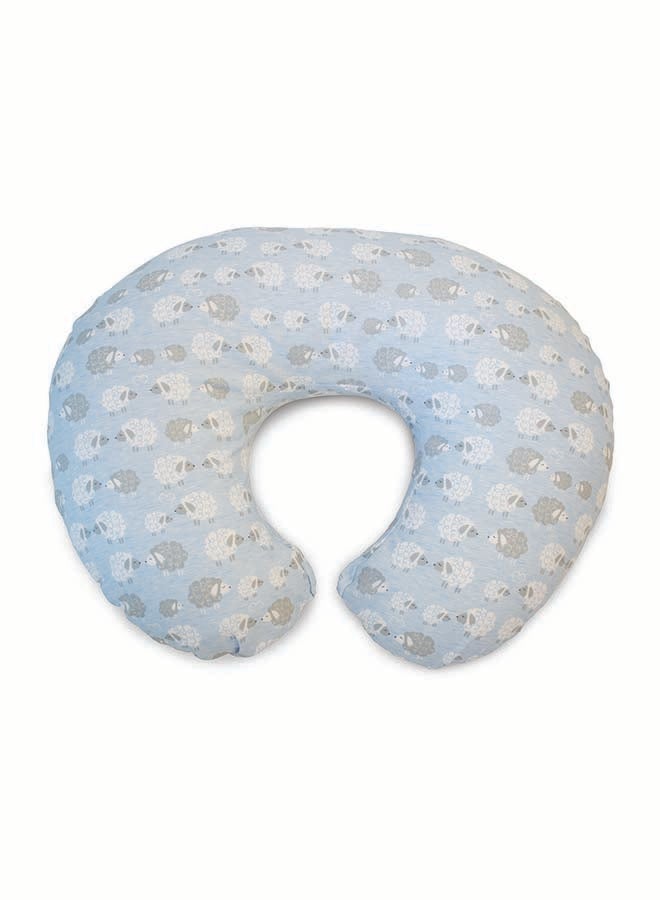 Boppy Pillow With Cotton Slipcover 0-12M, Soft Sheep