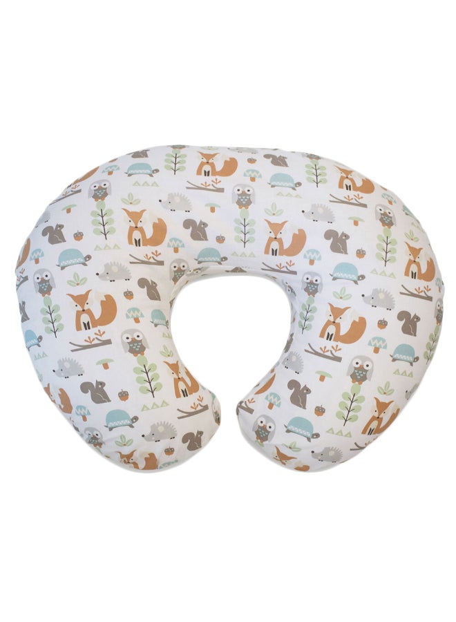 Animal Printed Boppy Nursing Pillow for Newborn, Modern Woodland - CH79902-06