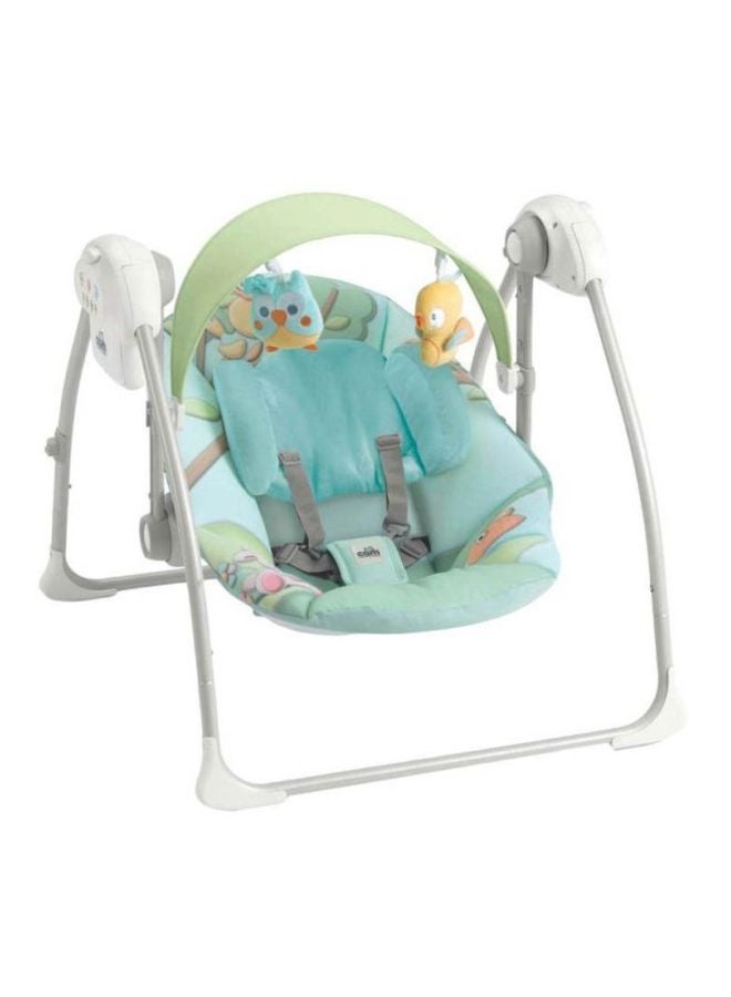 Portable Sonnolento Baby Infant Swing, Sway Gentle Swaying, Rocker, Rocking With Support And Safety, Cradle, 0-9 Kg - Blue