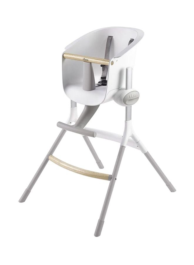 Up And Down Iiibaby High Food Chair For Baby And Children, Adjustable To 6 Different Heights, Ergonomic, Removable Tray Table, Sturdy Materials, French Made