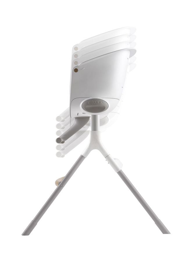 Up And Down Iiibaby High Food Chair For Baby And Children, Adjustable To 6 Different Heights, Ergonomic, Removable Tray Table, Sturdy Materials, French Made