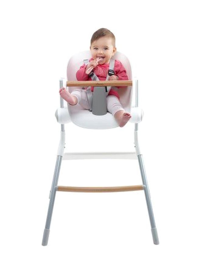 Up And Down Iiibaby High Food Chair For Baby And Children, Adjustable To 6 Different Heights, Ergonomic, Removable Tray Table, Sturdy Materials, French Made