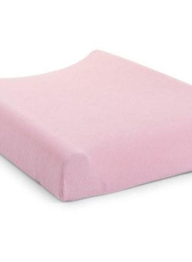 Cotton Changing Cushion Cover - Tricot Pastel Old Pink