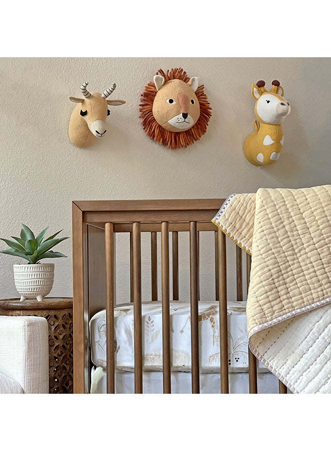 Antelope Plush Head Wall Decor