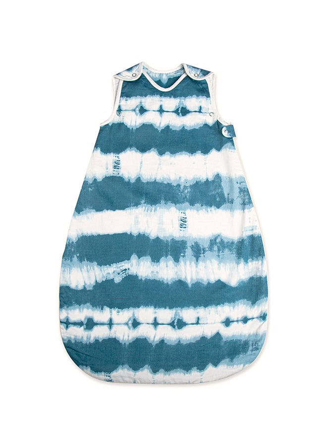 Caspian Wearable Blanket 0-9 Months, Cotton Sateen Tie-dye