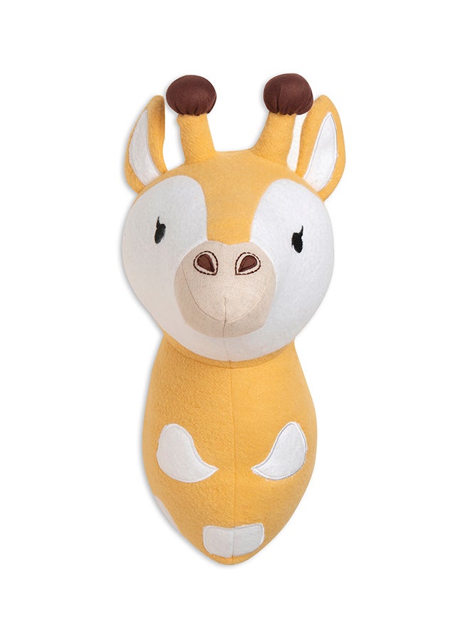 Giraffe Plush Head Wall Decor