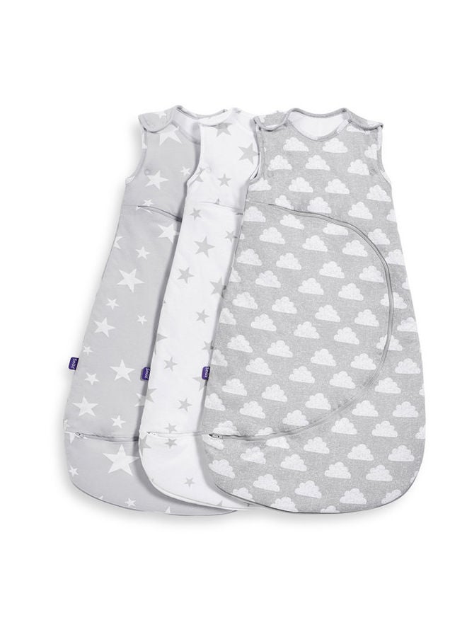 Pouch Baby Sleeping Bag With Zip For Easy Nappy Changing From 0-6 Months, 1.0 Tog