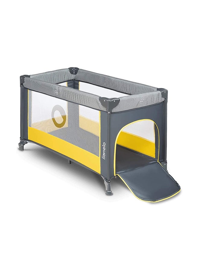 Stefi Baby Playpen - Yellow Lemon