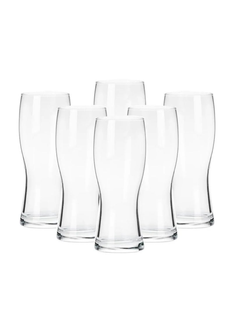 Borgonovo Koblenz 0.4 Beverage Glass  530ML Set Of 6