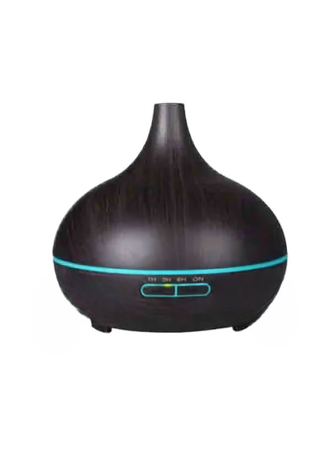 Essential Oil Diffuser, USB Led Ultrasonic Aroma Oil Diffuser Humidifier With 7 Colors, Durable And Reliable Fragrance Diffuser Machine, Portable Cool Mist Humidifier For Home Office, (Black)