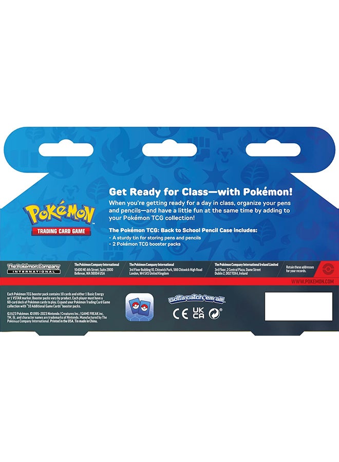 POKEMON TCG -Back To School Pencil Tin  (12 pcs/case) 2023