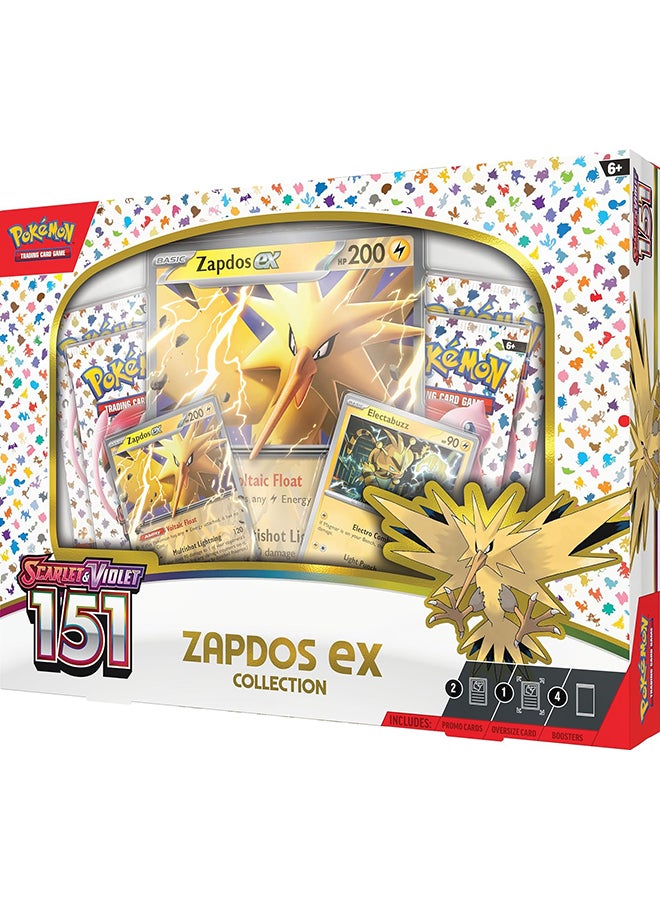 Scarlet & Violet 3.5 - ZAPDOS EX OVERSIZE BOX EN (6 PCS /CASE)