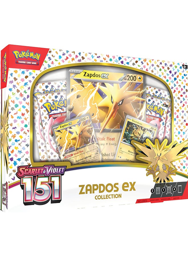 Scarlet & Violet 3.5 - ZAPDOS EX OVERSIZE BOX EN (6 PCS /CASE)