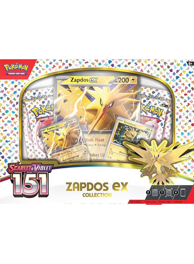 Scarlet & Violet 3.5 - ZAPDOS EX OVERSIZE BOX EN (6 PCS /CASE)