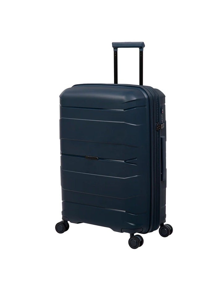 it luggage Momentous, Unisex Polypropylene Material Hard Case Luggage, 8x360 degree Spinner Wheels, Expandable Trolley Bag, TSA Type lock, 15-2886-08, Size Medium, Color Tibetan Lan