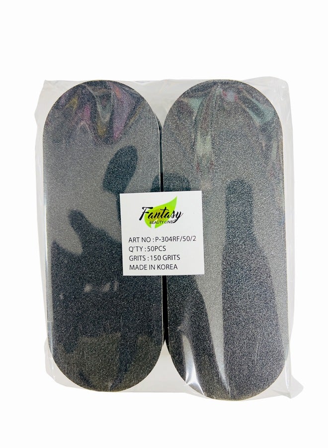 Get Smooth Feet with Fantasy Pedicure File - Disposable 50PCS from Korea (150 Grits)