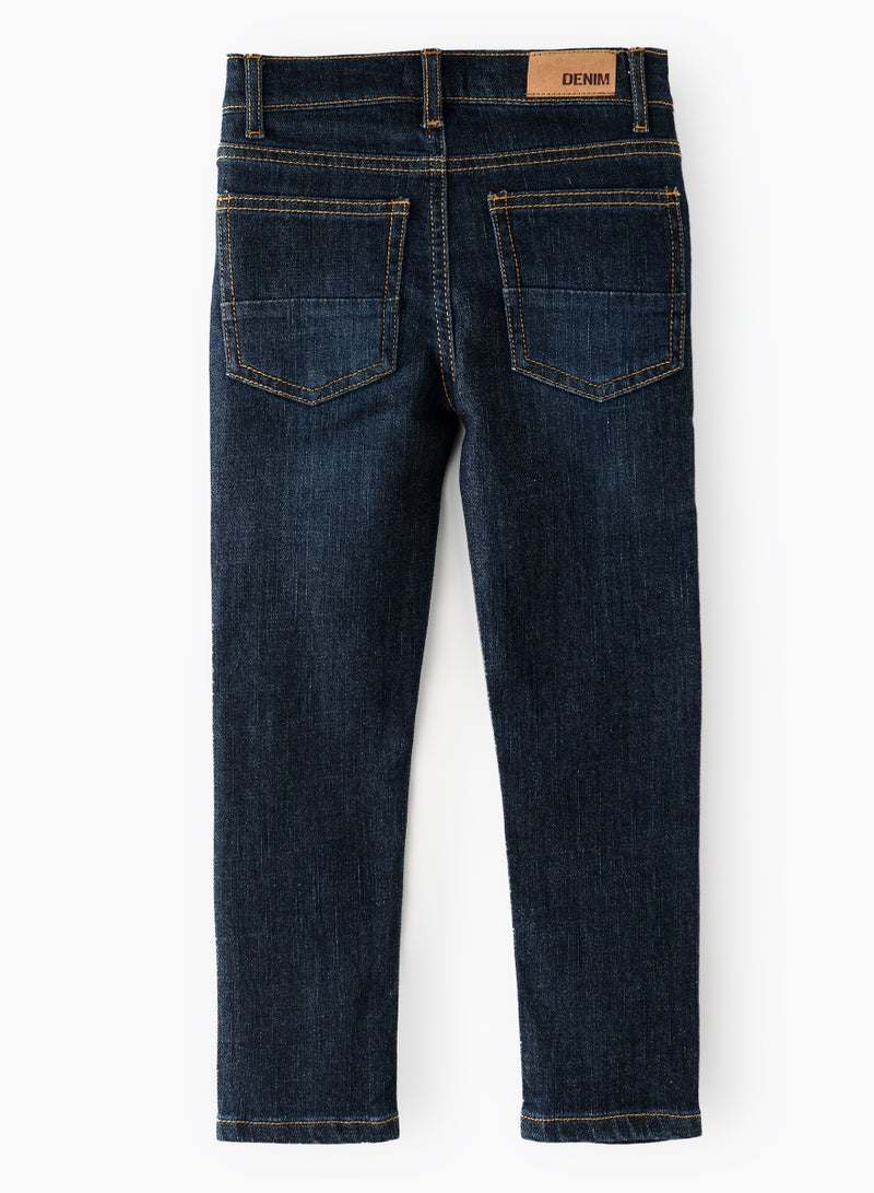 Active Adventures: Boys Stretchy Denim Jeans Comfort & Style for On-the-Go Boys