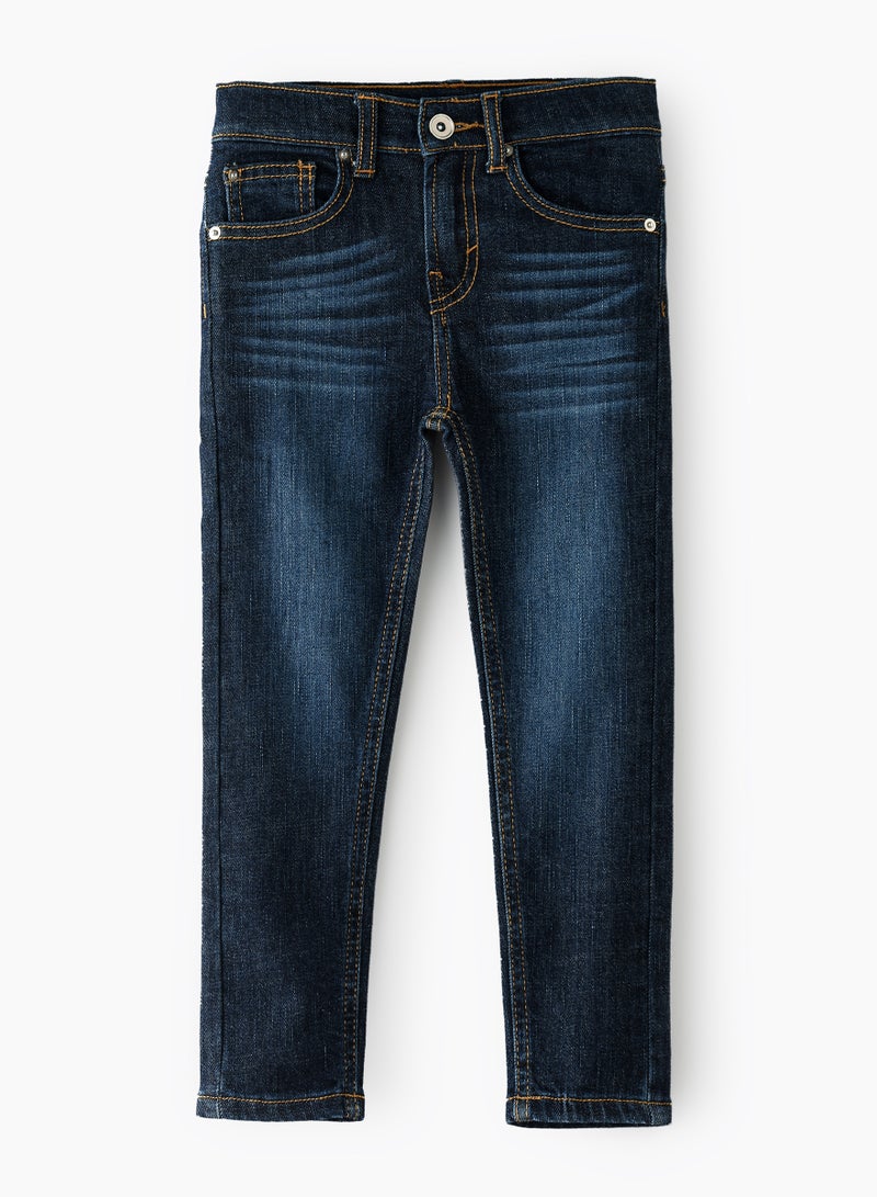 Active Adventures: Boys Stretchy Denim Jeans Comfort & Style for On-the-Go Boys