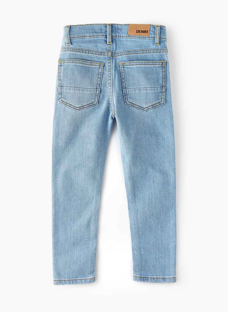 Active Adventures: Boys Stretchy Denim Jeans Comfort & Style for On-the-Go Boys