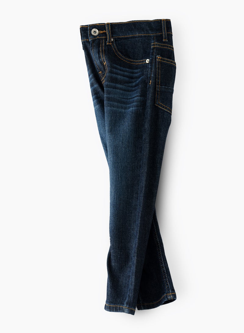 Active Adventures: Boys Stretchy Denim Jeans Comfort & Style for On-the-Go Boys