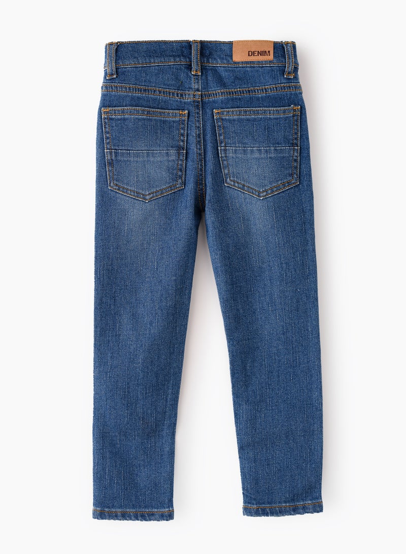 Active Adventures: Boys Stretchy Denim Jeans Comfort & Style for On-the-Go Boys