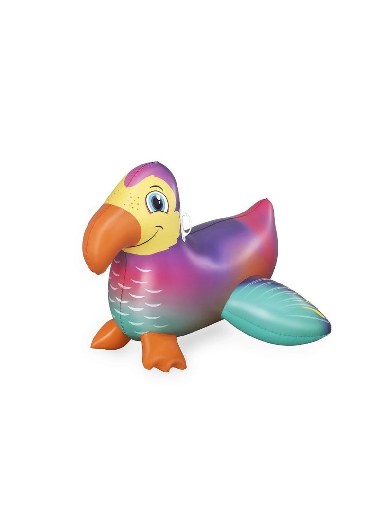 Rider Dandy Dodo, Friendly Looking Design, Best For Water Play, Has Handles To Hold On, Easy To Inflate/Deflate And Store. 141X113Cm