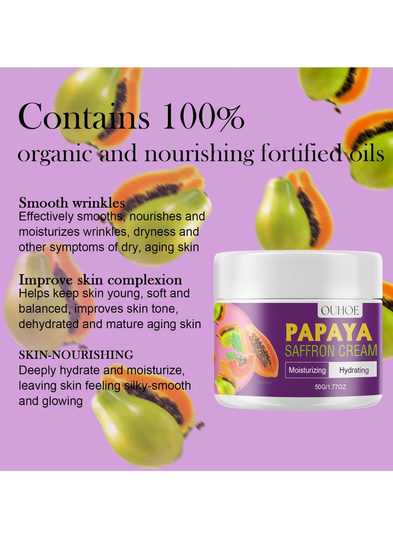 OUHOE firming, moisturizing, anti-wrinkle, anti-aging, and redness-reducing skin care cream 50g