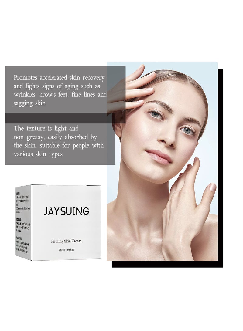 Jaysuing Fades Fine Lines, Folds, Tightens Skin, Moisturizes And anti-Wrinkle Cream 50ml