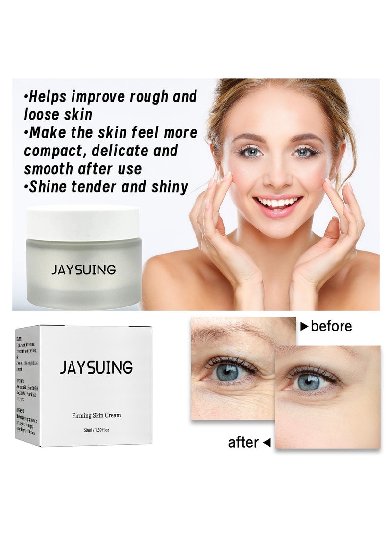 Jaysuing Fades Fine Lines, Folds, Tightens Skin, Moisturizes And anti-Wrinkle Cream 50ml