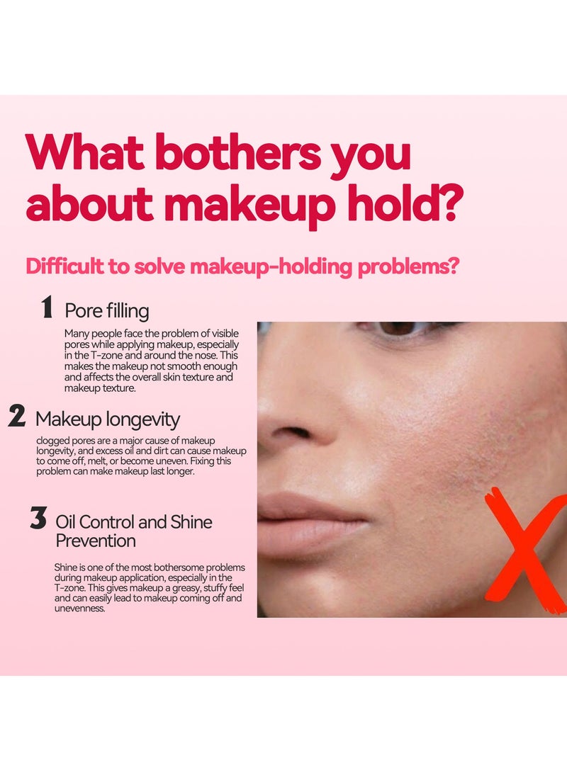 Jaysuing Tightening Pores, Smoothing Skin, Easy-to-Apply Lightweight and Translucent Concealer Skin Care 30g