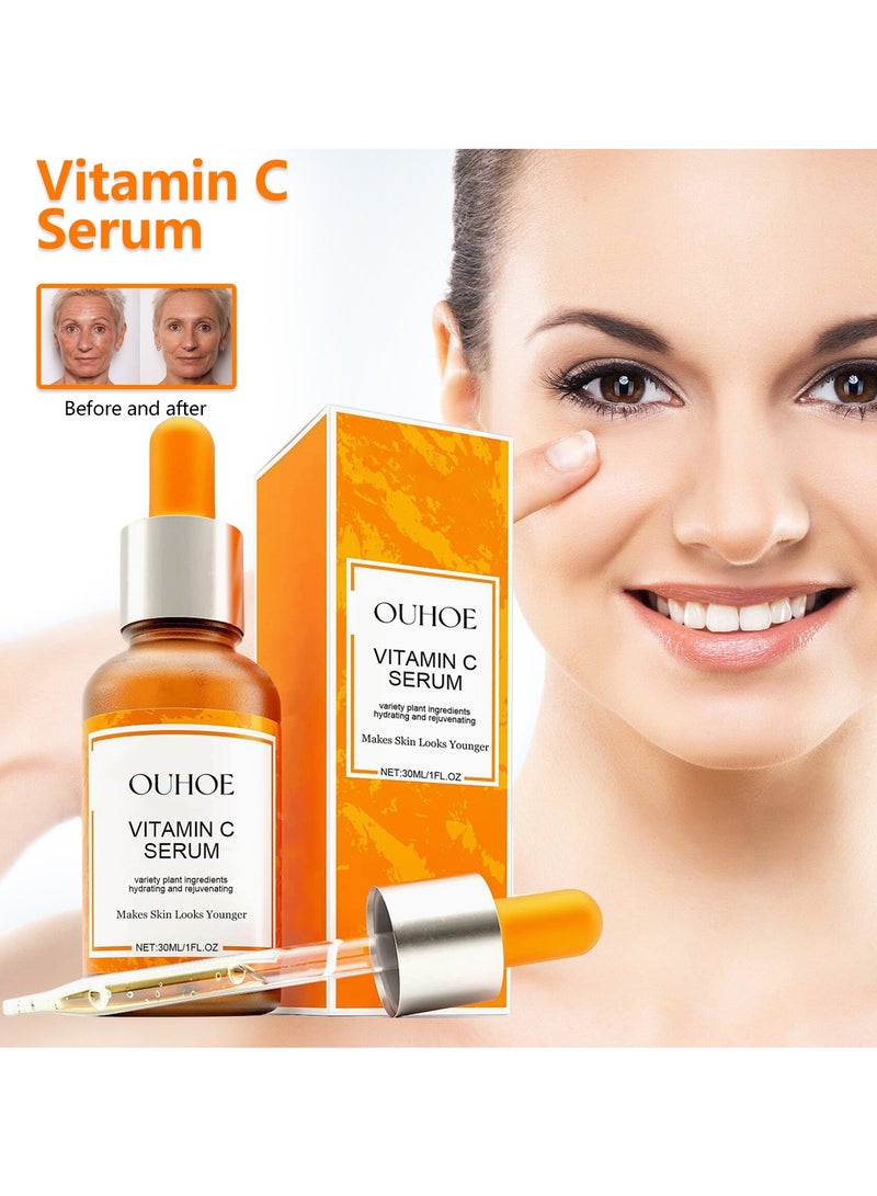 OUHOE fade fine lines, folds, tighten facial skin, anti-aging essence 30ml