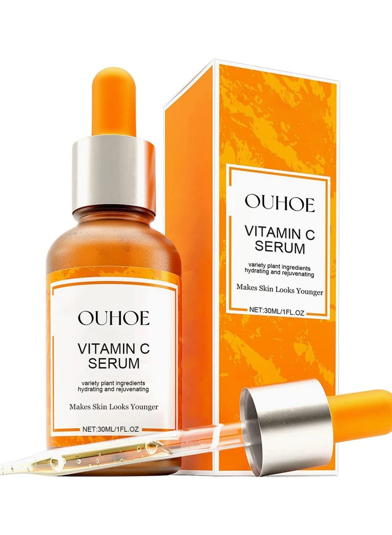 OUHOE fade fine lines, folds, tighten facial skin, anti-aging essence 30ml