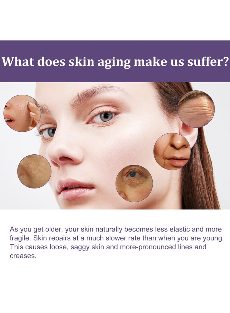 Jaysuing Firming Essence Fades Fine Lines, Folds, Moisturizes, Anti-wrinkle Skin Care 30ml