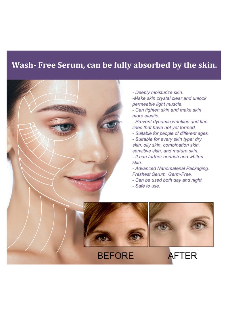 Jaysuing Firming Essence Fades Fine Lines, Folds, Moisturizes, Anti-wrinkle Skin Care 30ml