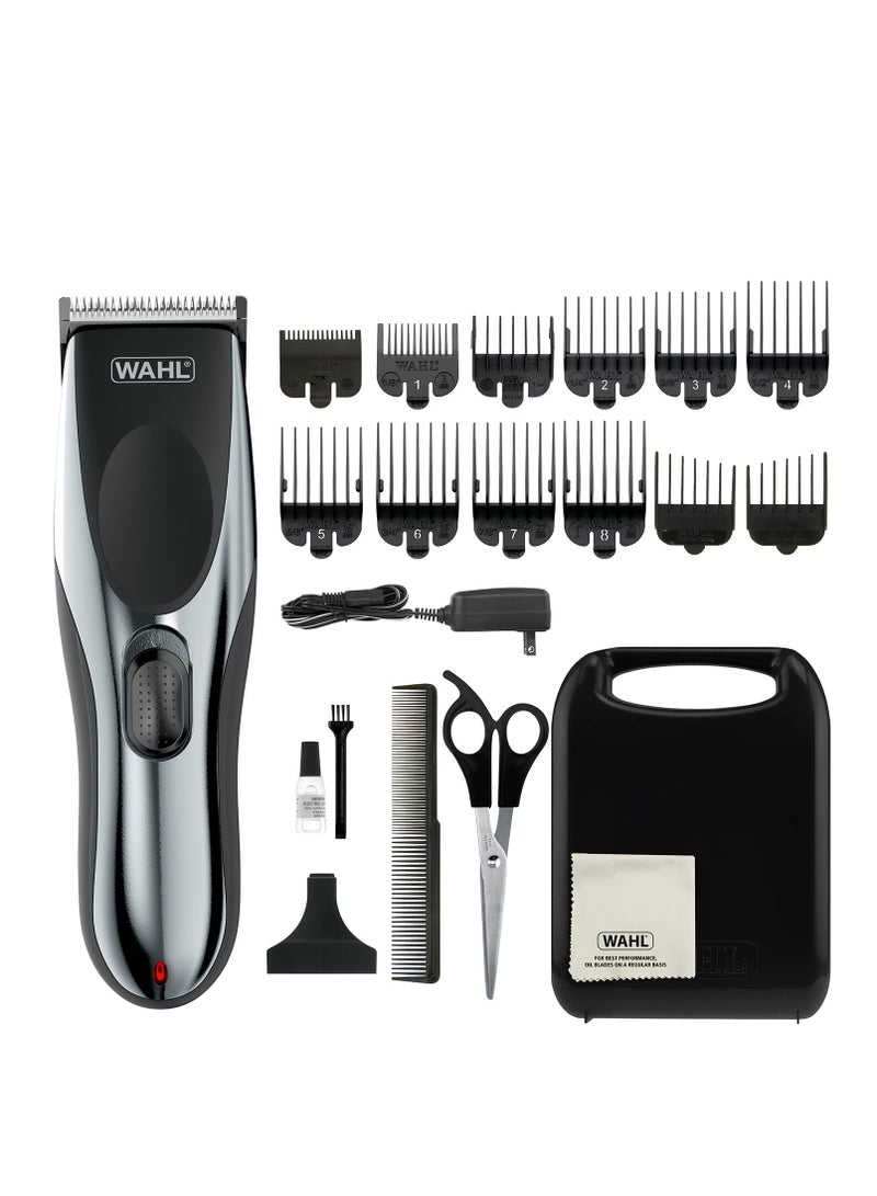 Clipper Rechargeable Cord/Cordless Haircutting & Trimming Kit For Heads, Longer Beards, & All Body Grooming - Model 79434